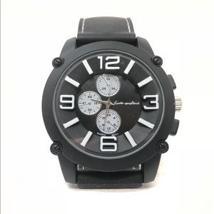 Luis Candini men’s black Watch